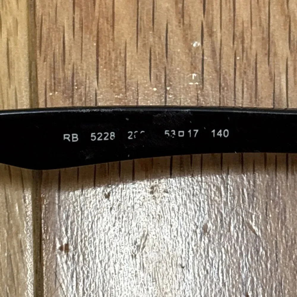 Ray Ban‎ SHINY BLACK Eyeglasses